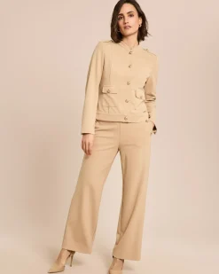 Couture Jacke mit Knopfdetails