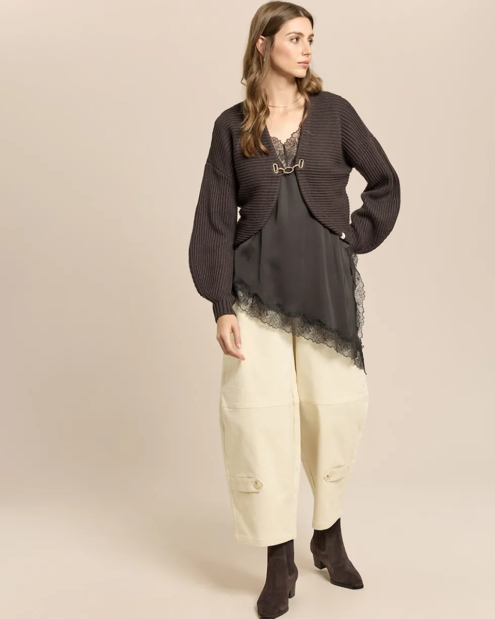 Cropped Cardigan