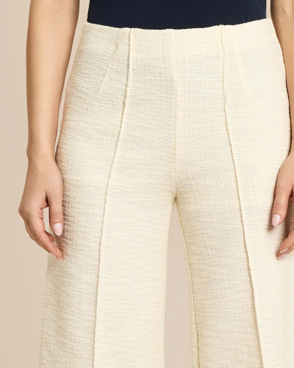 Culotte aus Stretch Bouclé