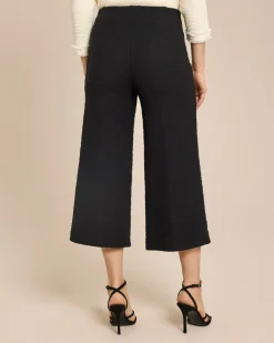 Culotte aus Stretch Bouclé