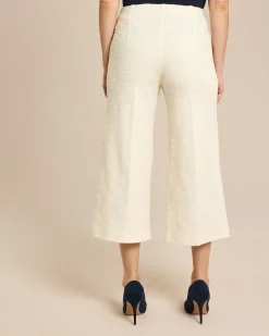 Culotte aus Stretch Bouclé
