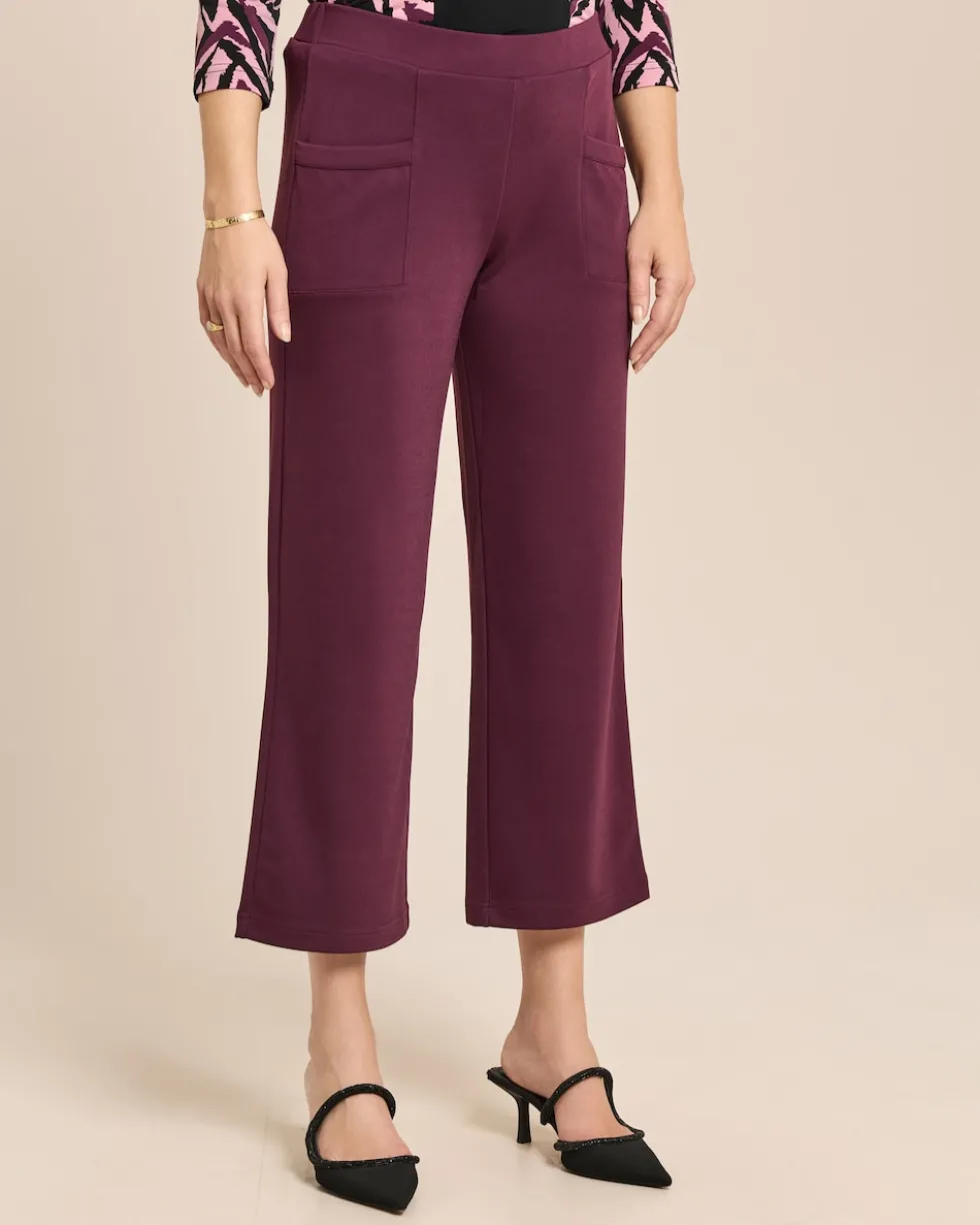 Culotte mit aufgesetzten Taschen
