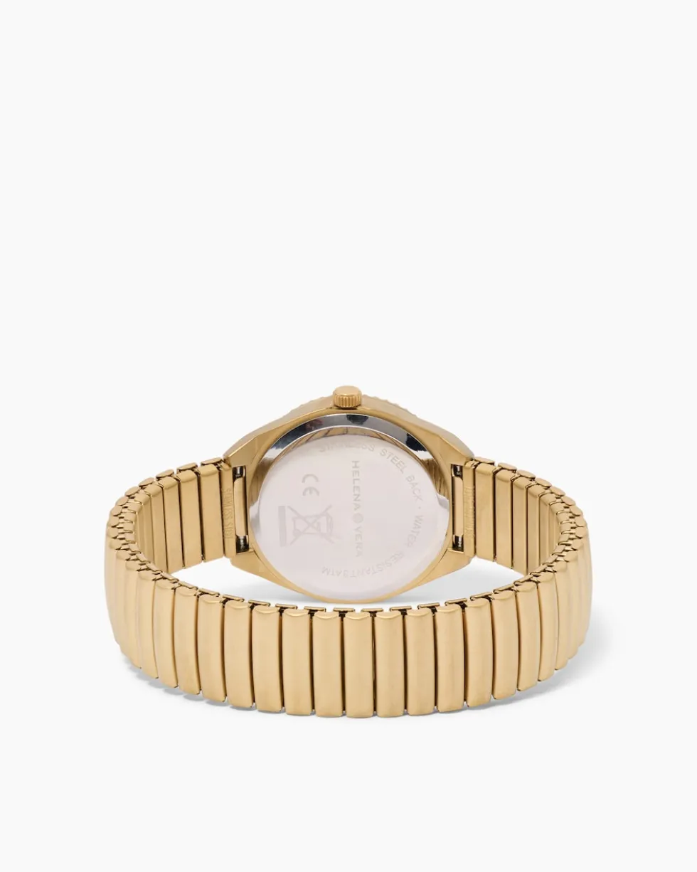 Damenuhr mit Flexarmband
