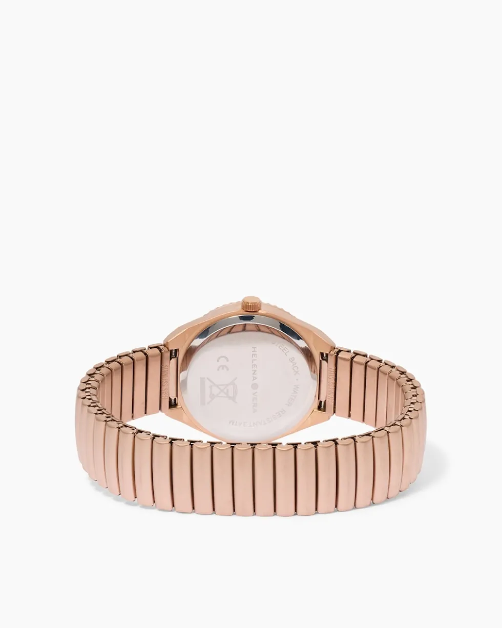 Damenuhr mit Flexarmband