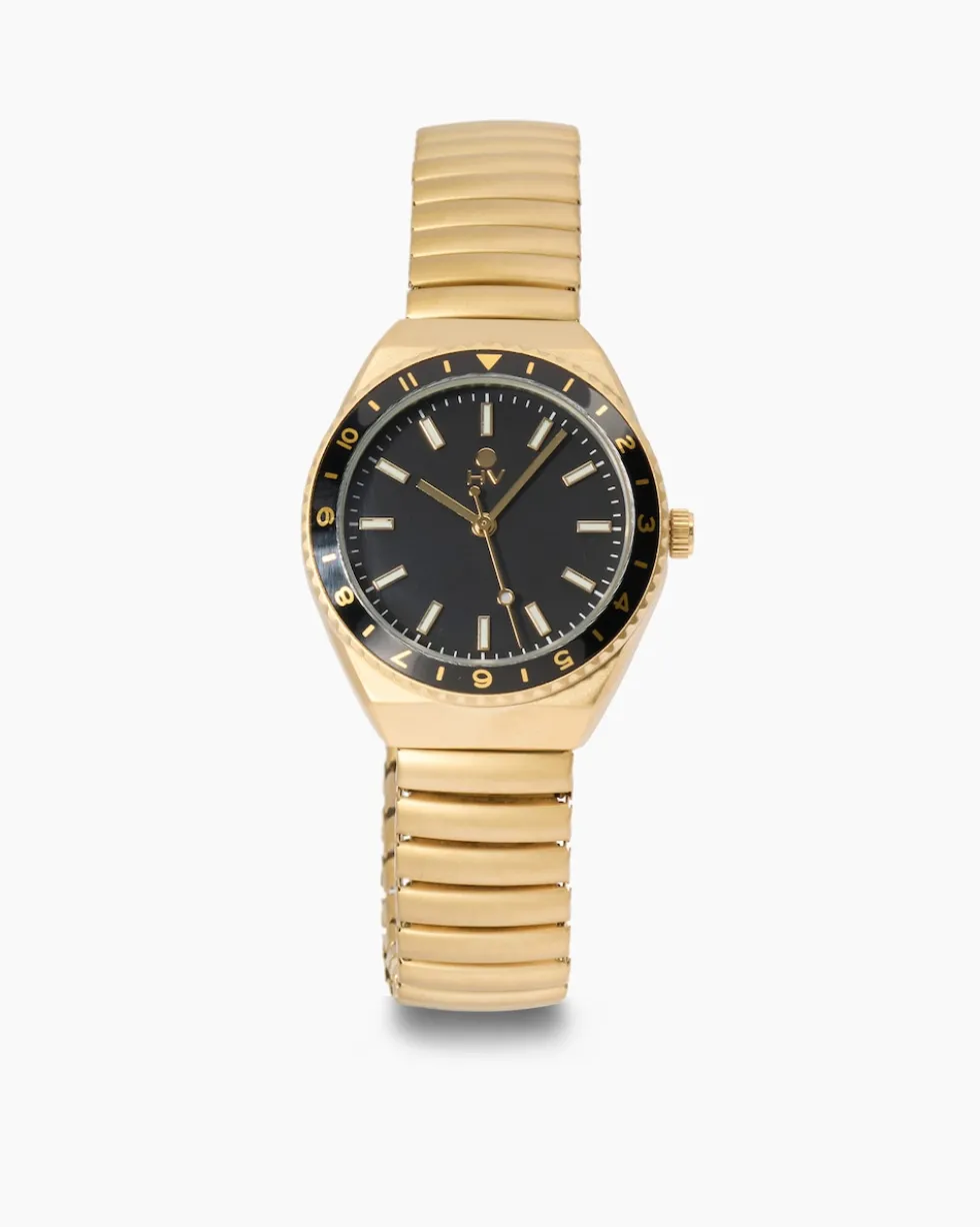Damenuhr mit Flexarmband