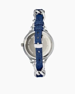 Damenuhr mit Panzerarmband