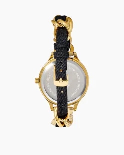 Damenuhr mit Panzerarmband