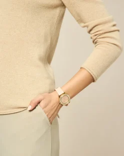 Damenuhr mit Silikonarmband