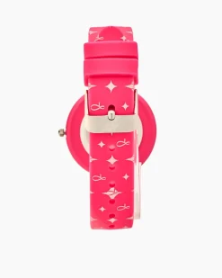 Damenuhr mit Silikonarmband