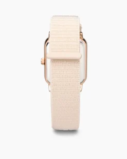 Damenuhr mit Textilarmband