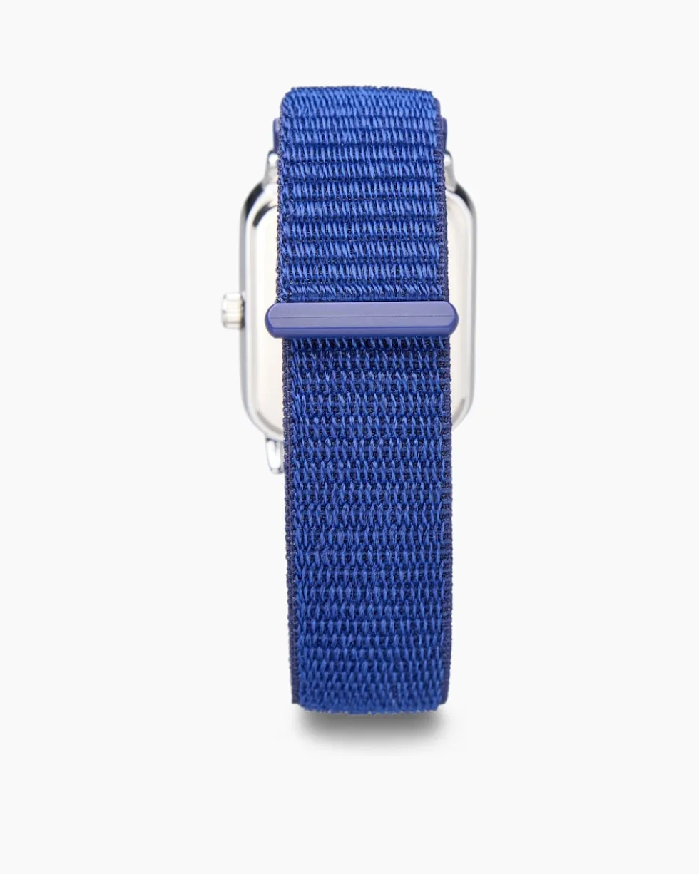 Damenuhr mit Textilarmband