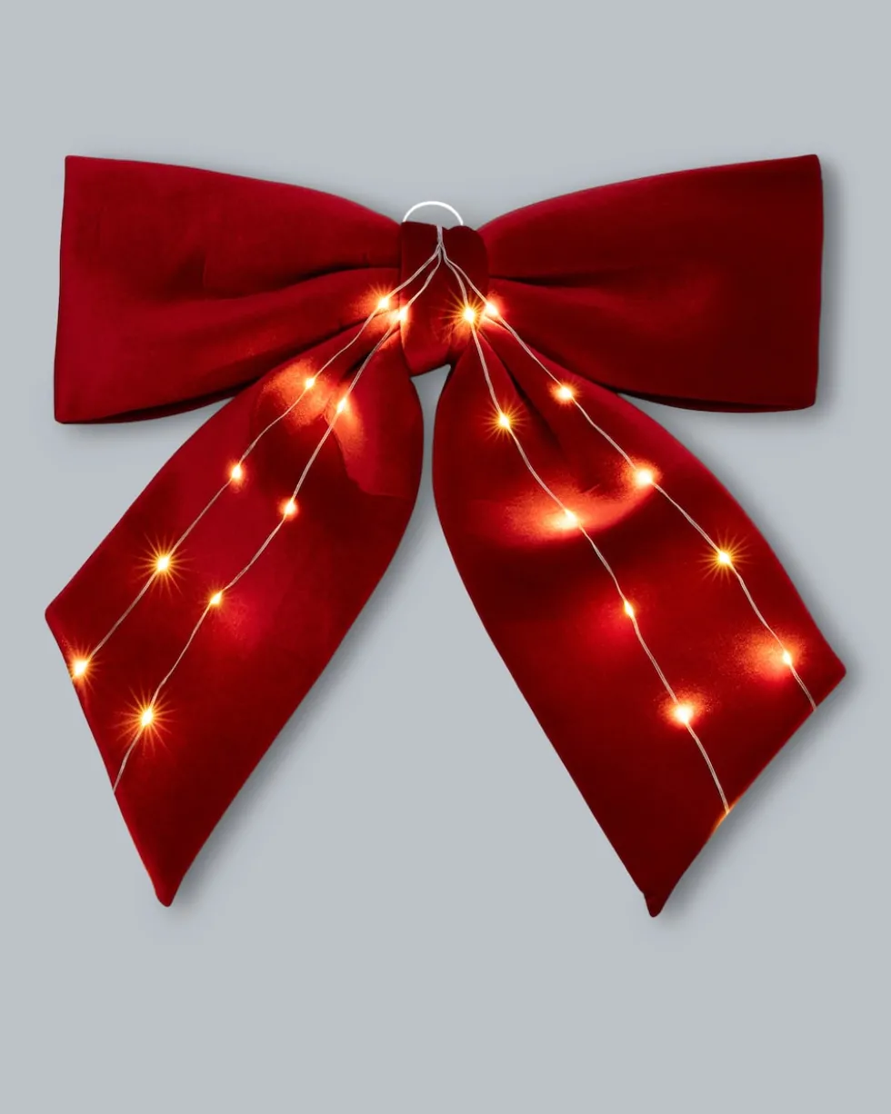 Deko-Schleife mit LEDs