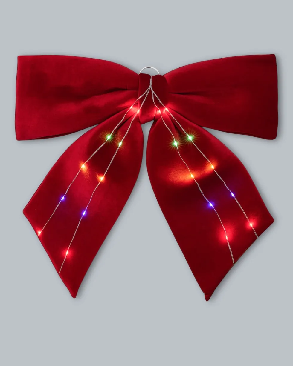 Deko-Schleife mit LEDs