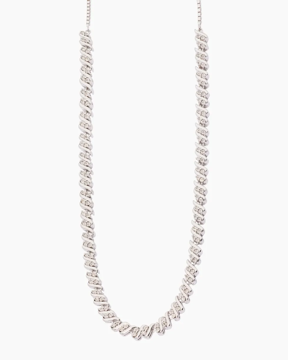 Diamant-Collier 0,33 ct