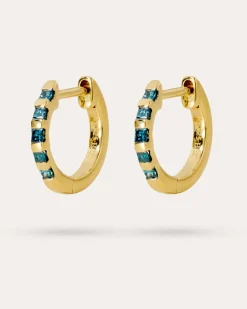 Diamant-Creolen 0,15 ct