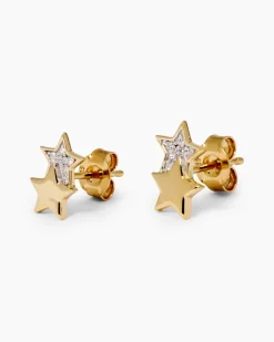 Diamant-Ohrstecker 0,05 ct