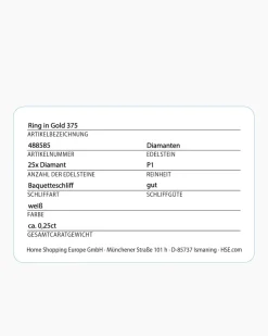 Diamantring 0,25 ct