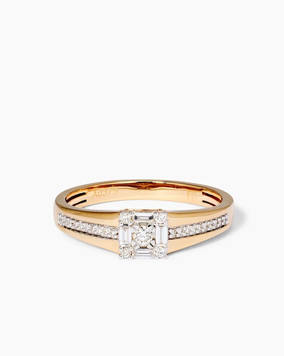 Diamantring 0,22 ct