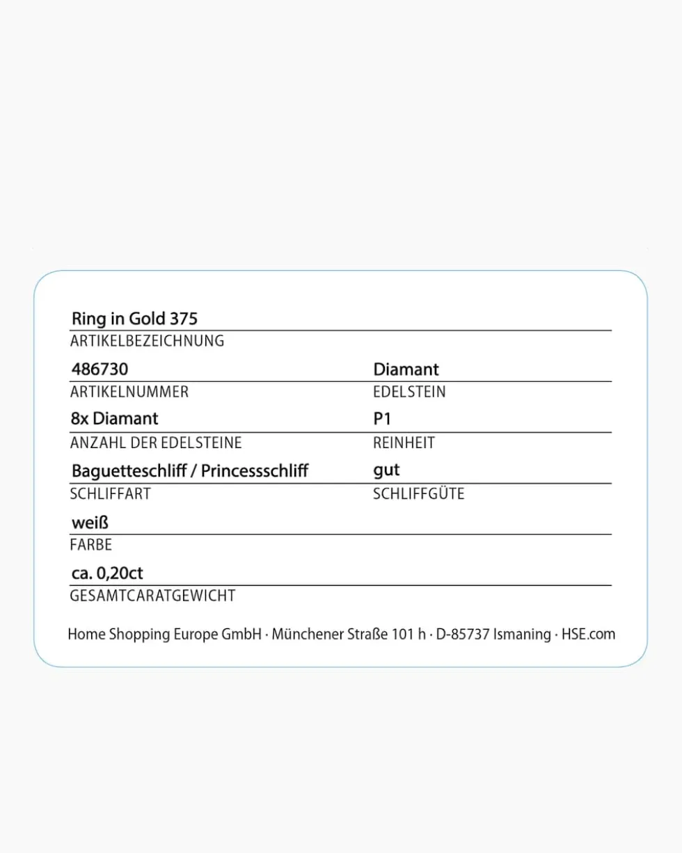 Diamantring 0,20 ct