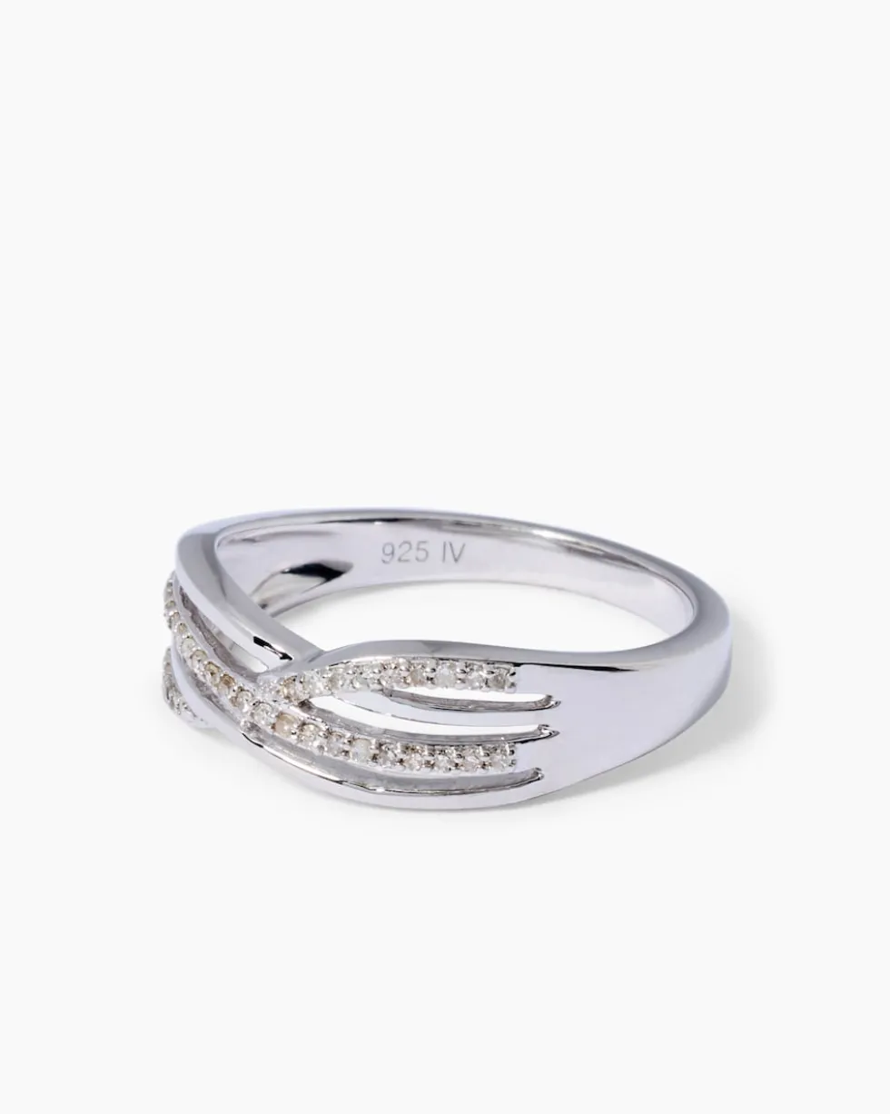 Diamantring 0,12 ct