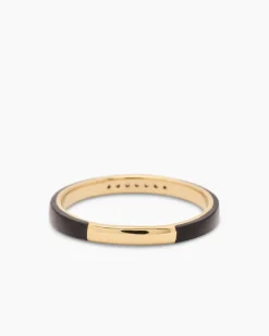 Diamantring mit Keramik 0,05 ct