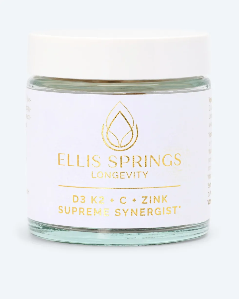 D3 K2 + C + Zink Supreme Synergist, 60 Kapseln
