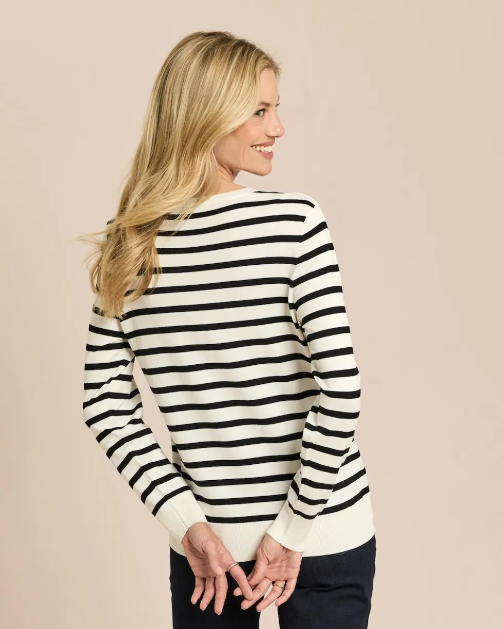 Doppelpack Pullover uni & gestreift
