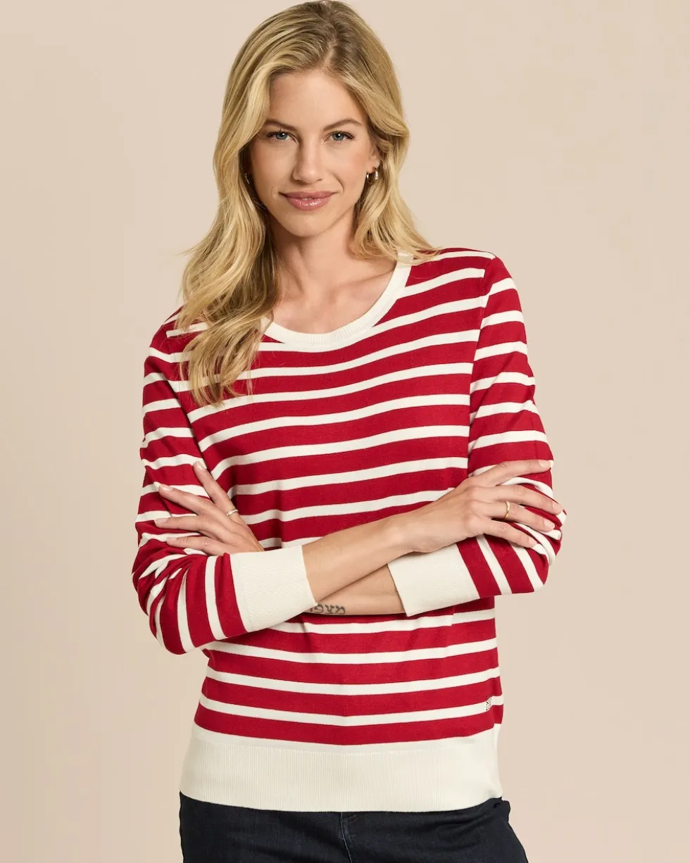 Doppelpack Pullover uni & gestreift