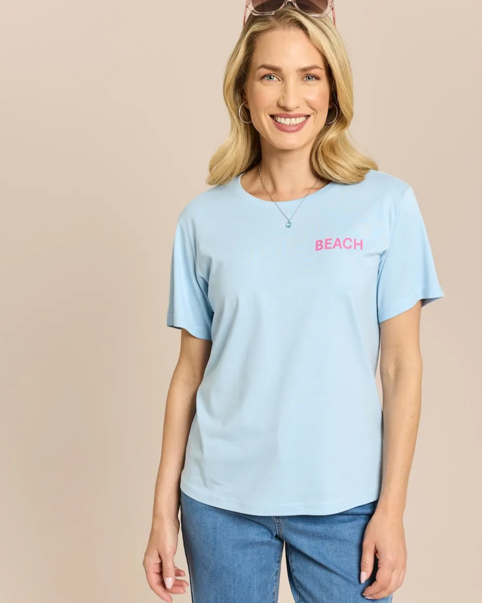 Doppelpack Shirt mit Print