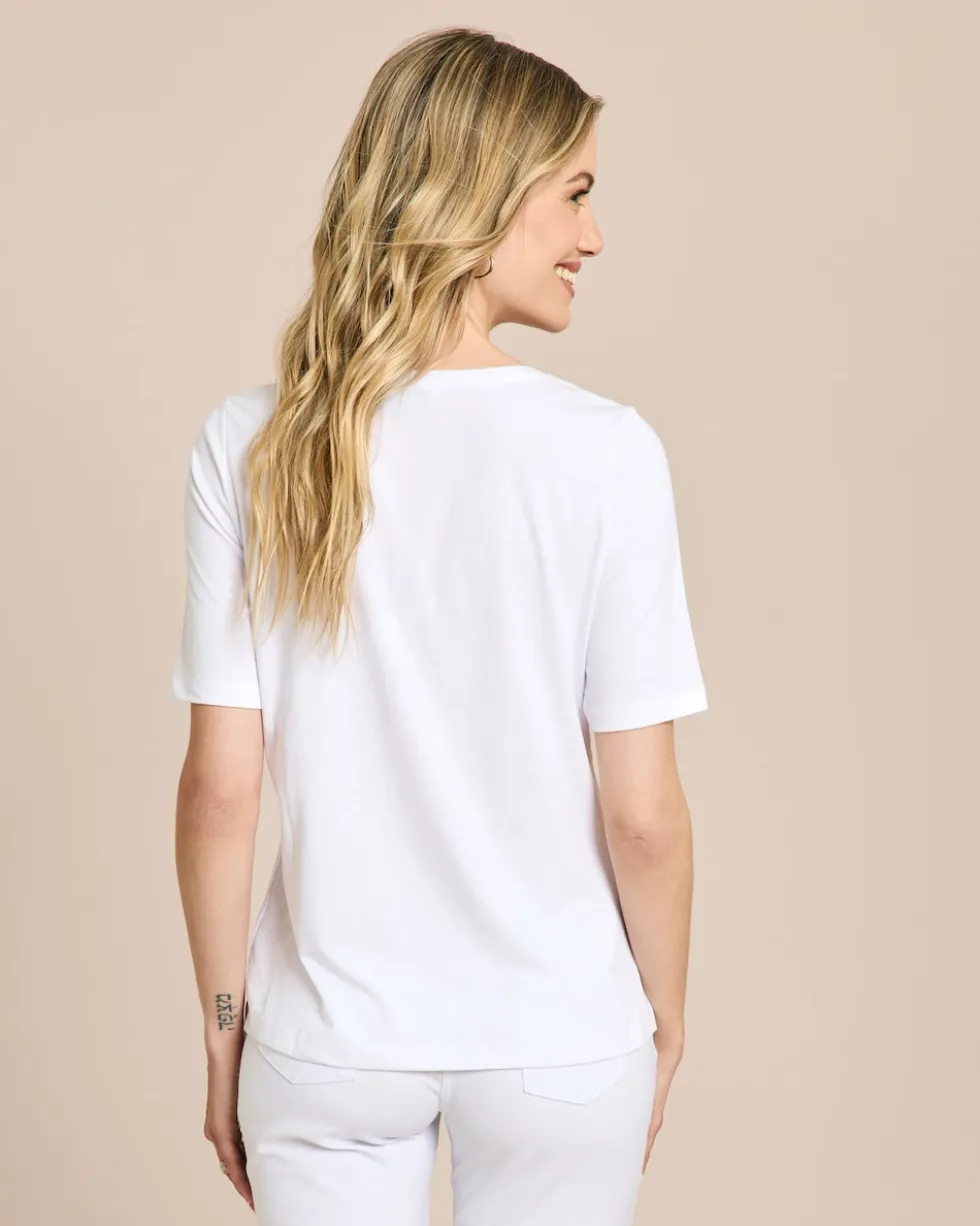 Doppelpack Shirts mit Logo