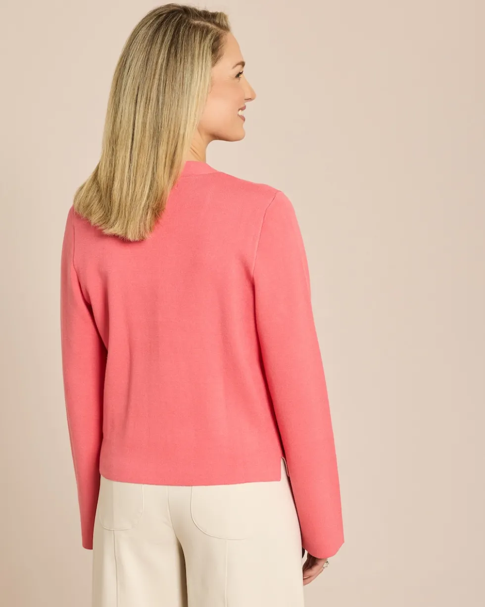 Double Face Strickjacke