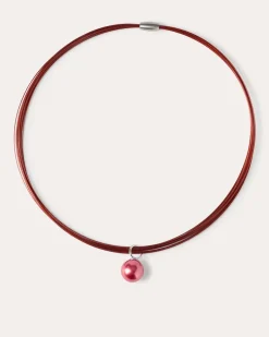 Edelstahl-Collier mit MK-Perle 14 mm