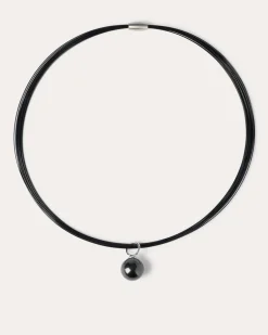 Edelstahl-Collier mit MK-Perle 14 mm