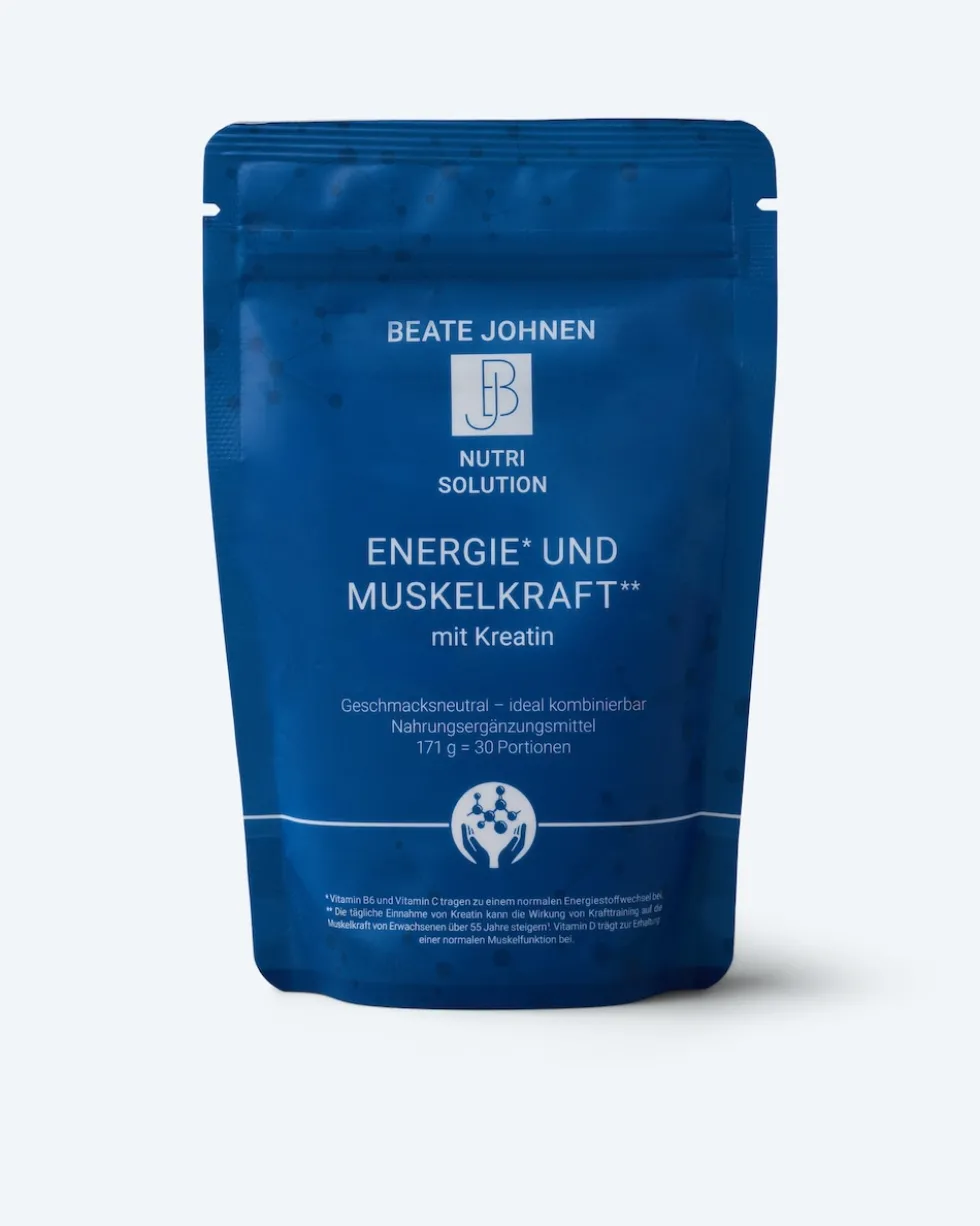 Energie und Muskelkraft mit Kreatin