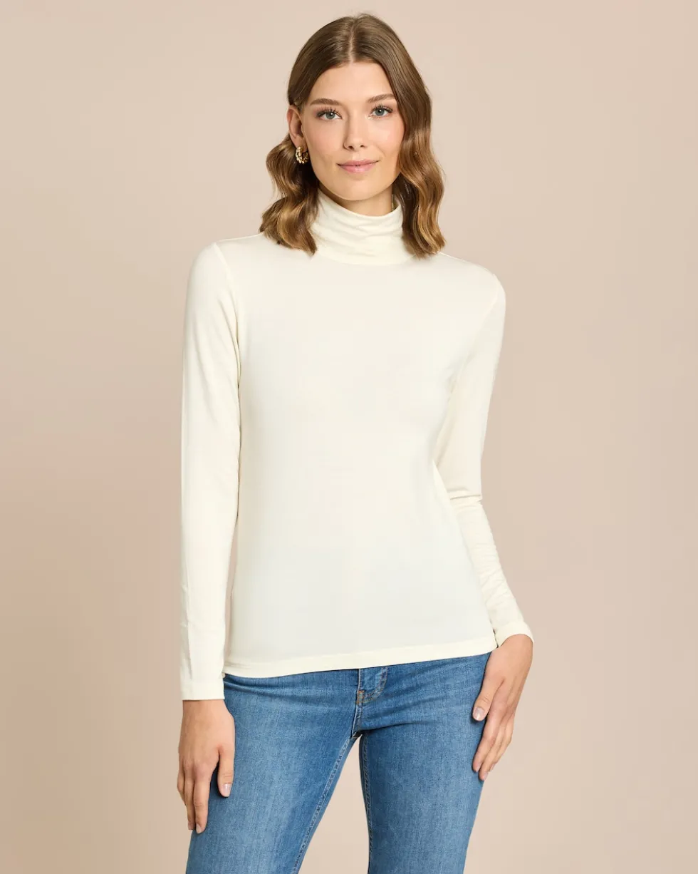 Essential Shirt mit Rollkragen