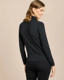 Essential Shirt mit Rollkragen