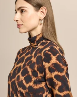 Essential Shirt Rollkragen bedruckt