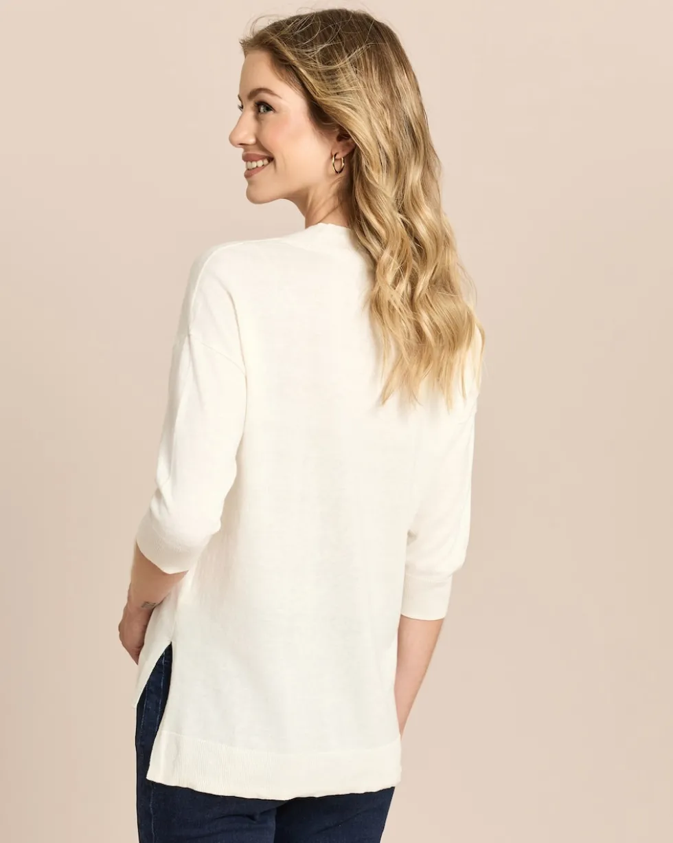 Feinstrickpullover mit Kaschmiranteil