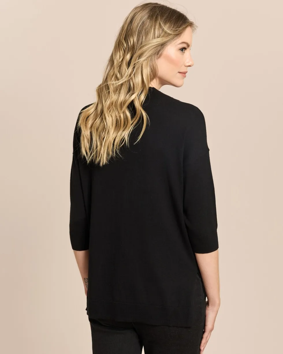 Feinstrickpullover mit Kaschmiranteil