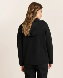 Flauschcardigan mit Reißverschluss
