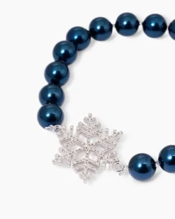 Flexarmband mit Schneeflocken-Charm