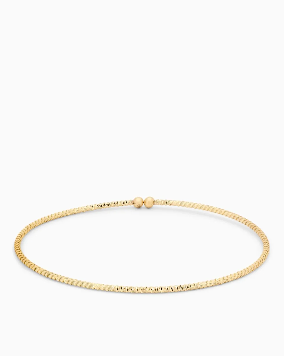Flex-Armreif Gold 585 diamantiert