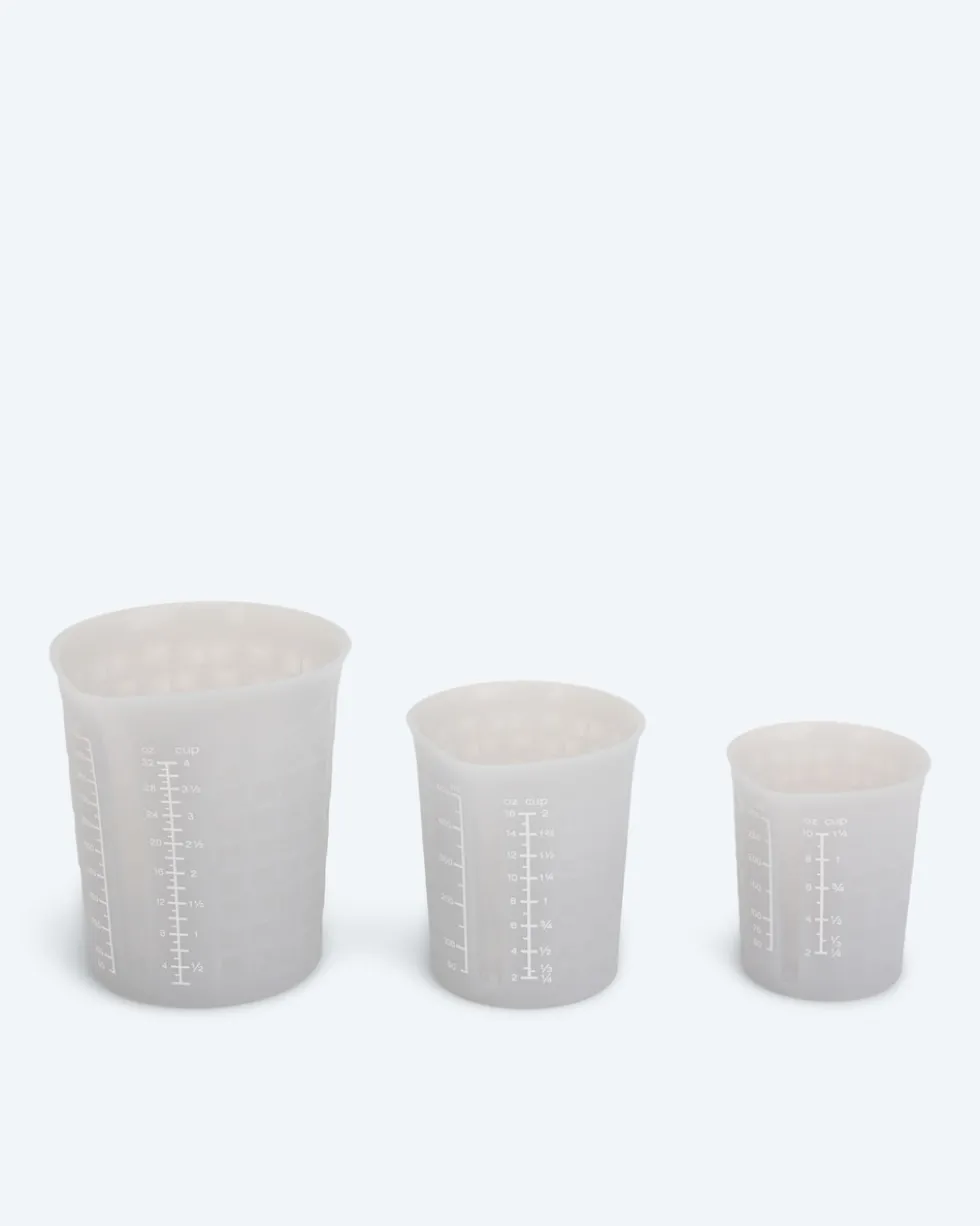 Flexibecher mit Skala, 3tlg.