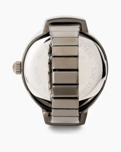 Flex-Ring-Uhr aus Edelstahl