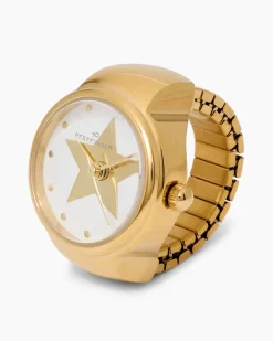 Flex-Ring-Uhr aus Edelstahl