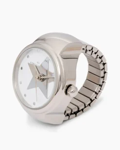 Flex-Ring-Uhr aus Edelstahl
