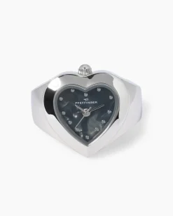 Flex-Ringuhr in Herzform