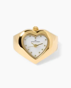 Flex-Ringuhr in Herzform