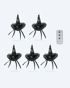 Flying Candles Hexenhut-Design, 5tlg.