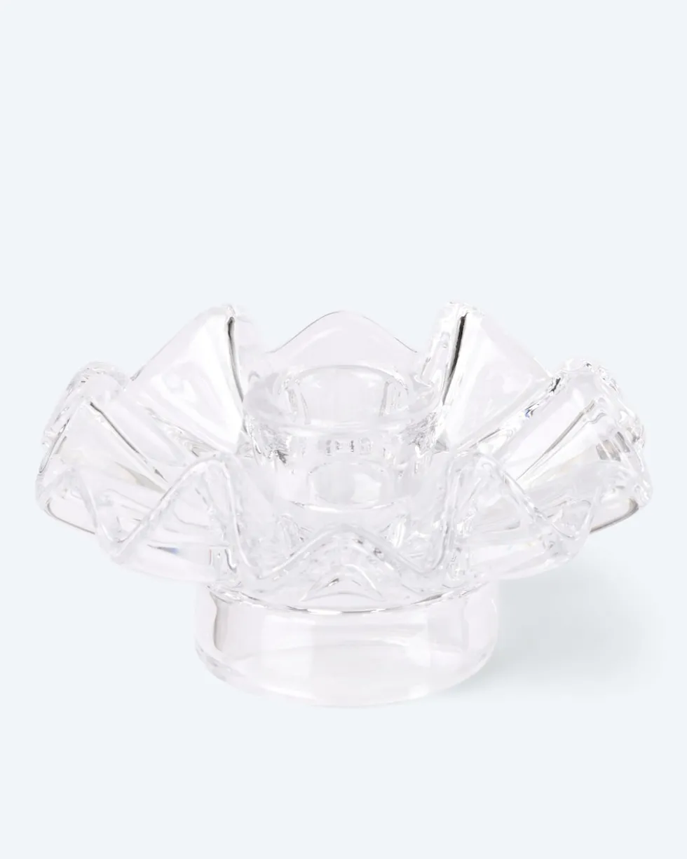 Glas-Stabkerzenhalter, 4tlg.